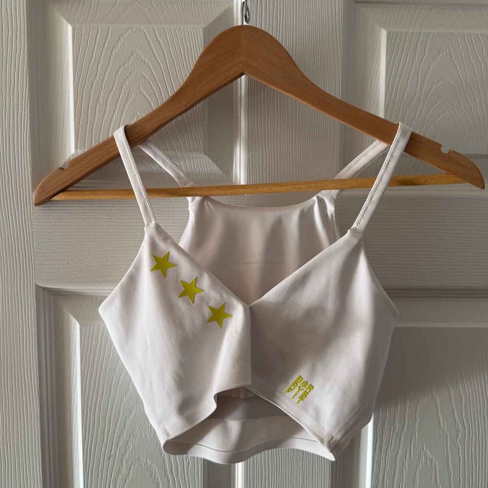 BarrysFit White Agility Bra 
Size XS